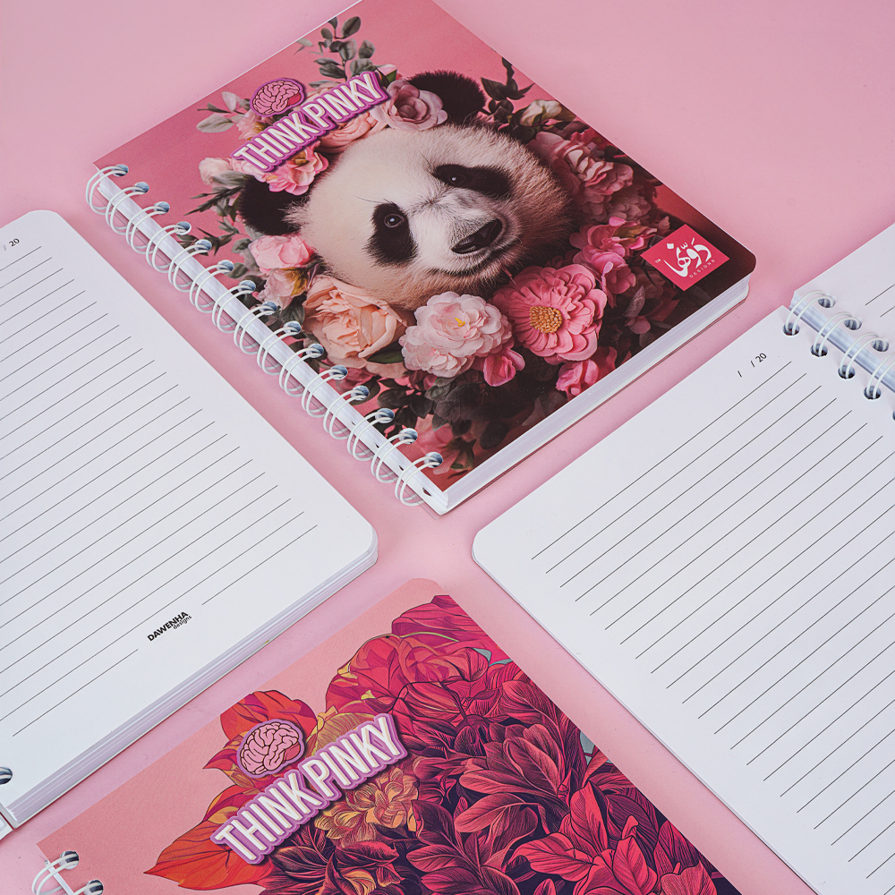 Pinky Panda | Safezone Notebook (wired/hardcover)