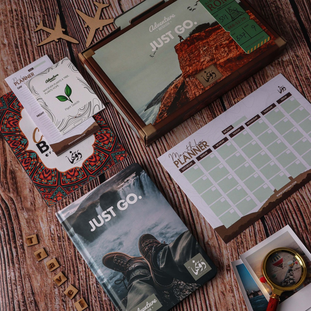 Just Go | Adventure Notebook Pack