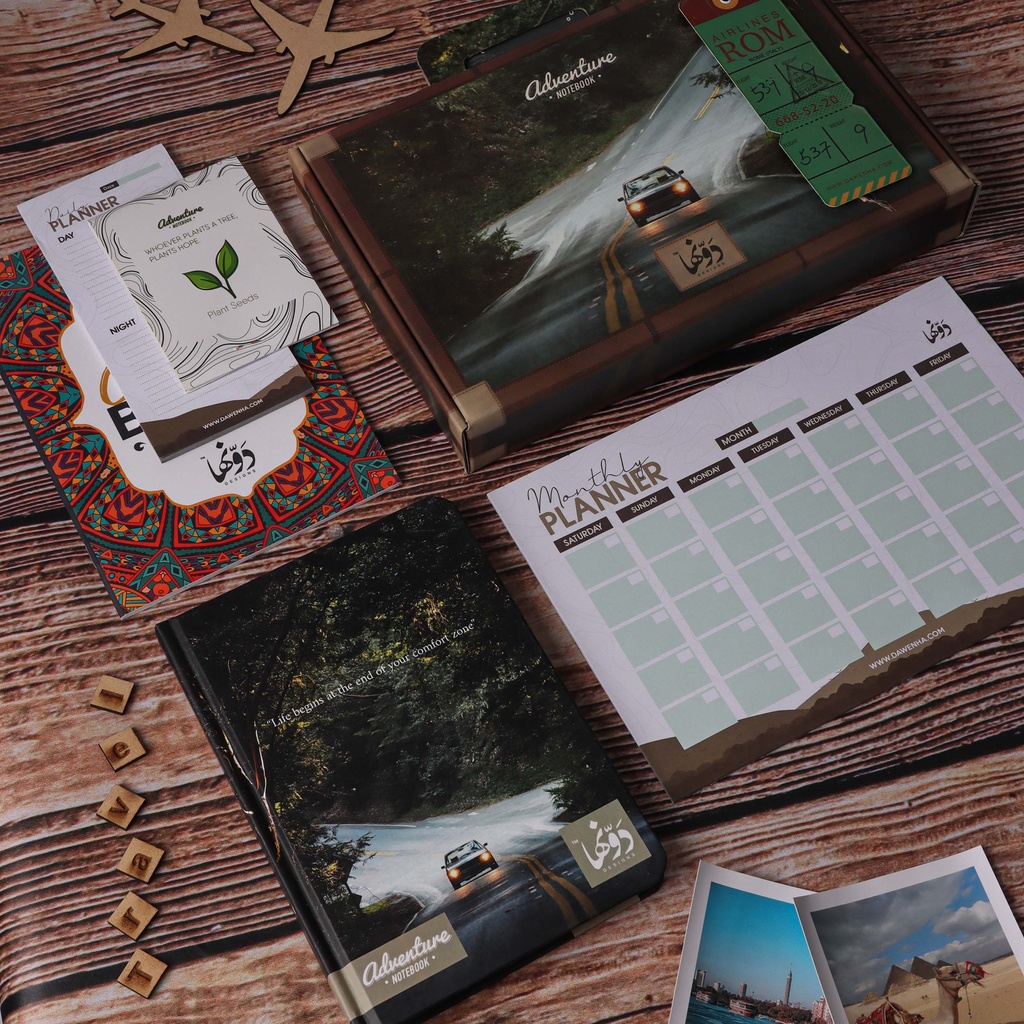 Life Begins | Adventure Notebook Pack