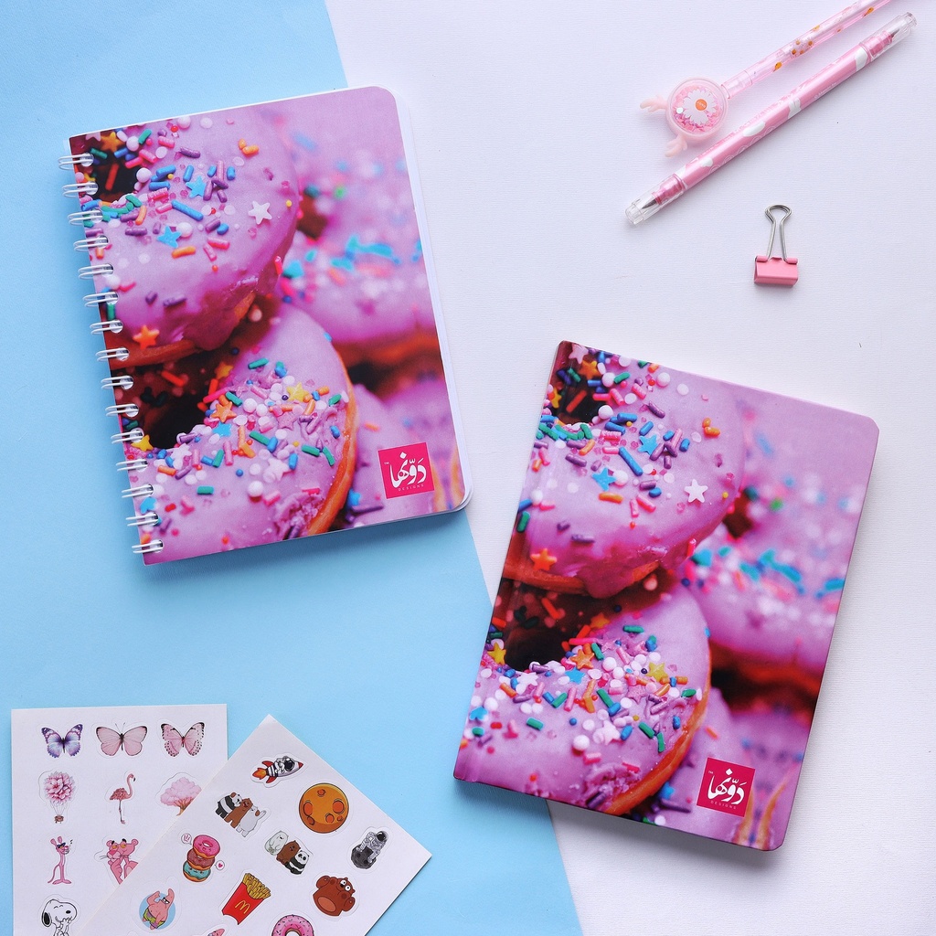 Donuts | SafeZone Notebook (Wired/HardCover)