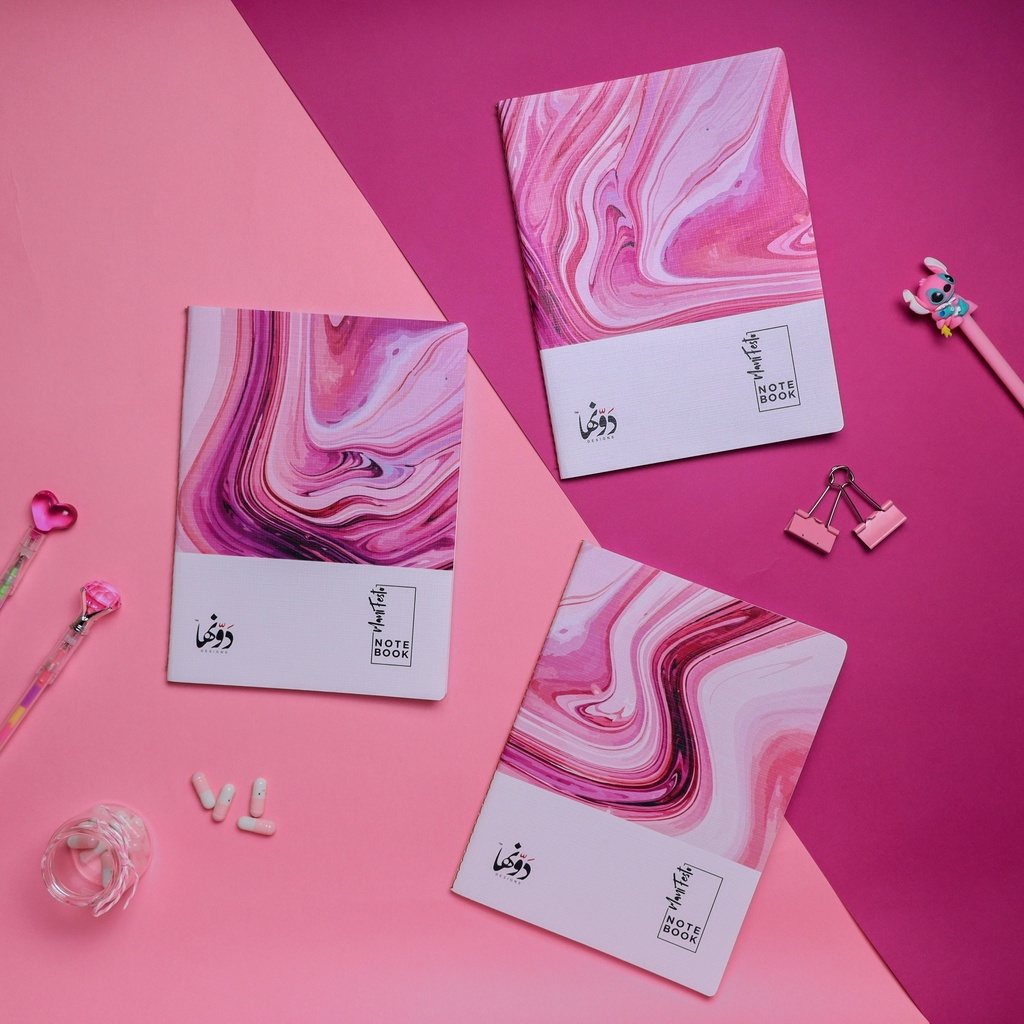 Pink Lava | Manifesto 3 notebooks set