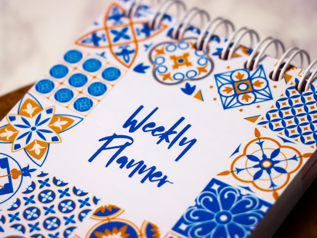 Moroccan Style Weekly Planner
