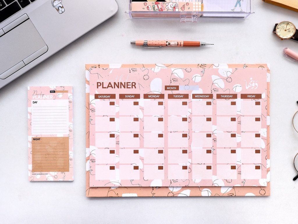 Girly Desk Calendar