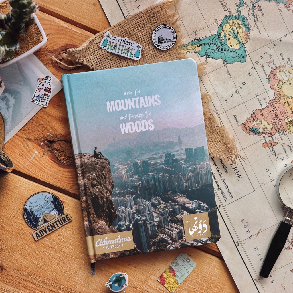Over The Mountains | Adventure Notebook