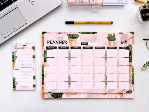 [Desk Calendars] Cactus Desk Calendar