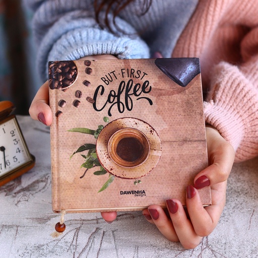[Notebooks | Vintage Collection] But First Coffee vintage Notebook