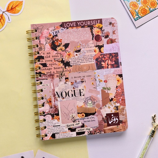 Vogue | SafeZone Notebook (Wired/HardCover)