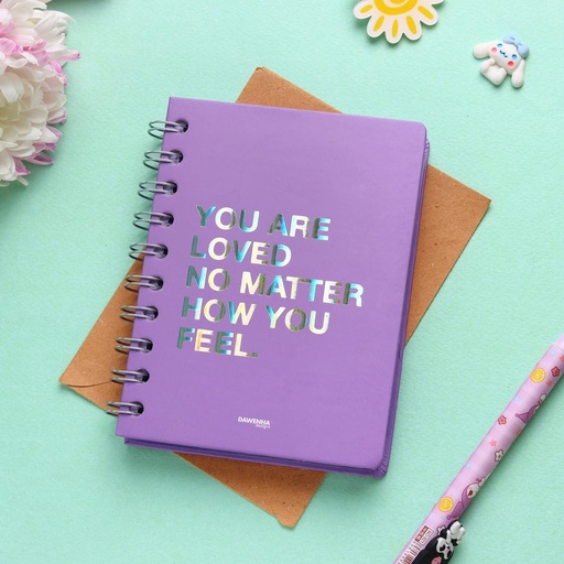 [Notebooks | Pastel Collection] You are loved Pastel Notebook