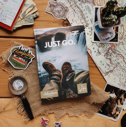 [Notebooks | Adventure Collection] Just Go. | Adventure Notebook