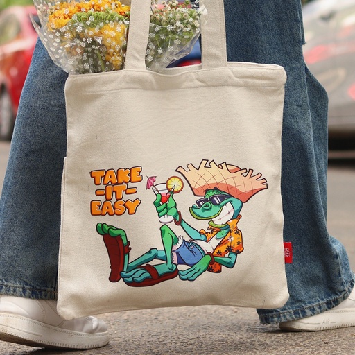 [Tote Bags] توت باج | كبيرة | طنش تعش تنتعش