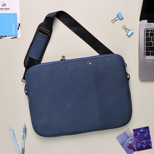 [Laptop sleeves] Shoulder Laptop Sleeve | Navy Blue