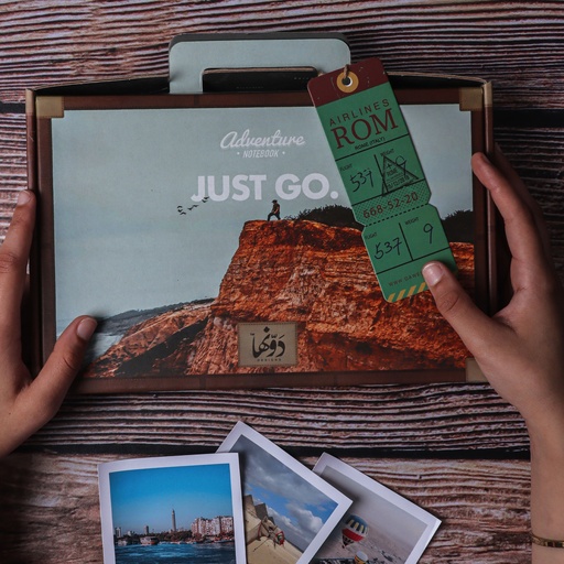 [Notebooks | Adventure Collection] Just Go | Adventure Notebook Pack